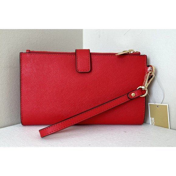 Michael Kors Red Wristlet Wallet - Picture 2 of 5
